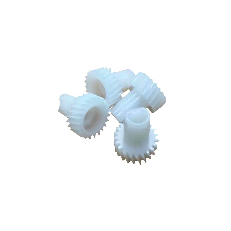 PFA Productos de moldeo por inyección de engranajes helicoidales moldes de plástico Productos de plástico personalizados Productos industriales PTFE resistente al desgaste